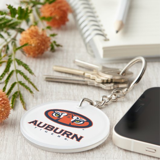 Auburn University | Auburn Tigers Sleutelhanger (Voorkant Rechts)