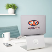 Auburn University | Auburn Tigers Sticker (Laptop op bureau)