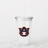 Auburn University Auburn UA Logo Acryl Drinkbeker (Voorkant)