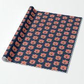Auburn University Auburn UA Logo Cadeaupapier (Uitgerold)