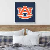 Auburn University Auburn UA Logo Canvas Afdruk (Insitu (Slaapkamer))