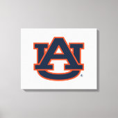 Auburn University Auburn UA Logo Canvas Afdruk (Voorkant)