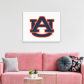 Auburn University Auburn UA Logo Canvas Afdruk (Insitu (Woonkamer))