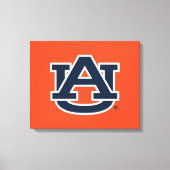Auburn University Auburn UA Logo Canvas Afdruk (Voorkant)