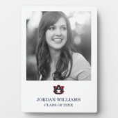 Auburn University Auburn UA Logo Fotoplaat (voorkant)