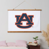 Auburn University Auburn UA Logo Hangend Wandkleed (Slaapkamer)