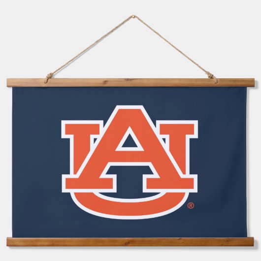 Auburn University Auburn UA Logo Hangend Wandkleed (Voorkant)