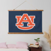 Auburn University Auburn UA Logo Hangend Wandkleed (Slaapkamer)