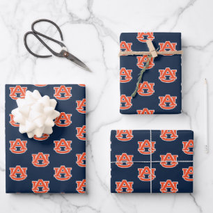 Auburn University Auburn UA Logo Inpakpapier Vel