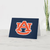 Auburn University Auburn UA Logo Kaart (Voorkant)
