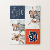 Auburn University Auburn UA Logo Legpuzzel (Verticaal)