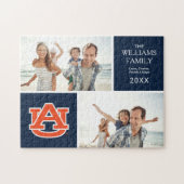 Auburn University Auburn UA Logo Legpuzzel (Horizontaal)