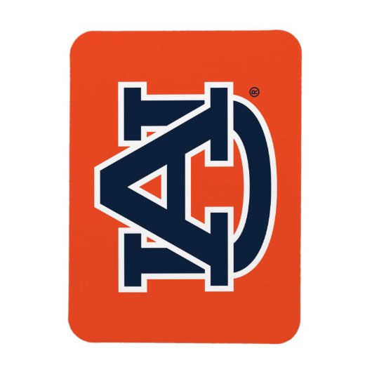 Auburn University Auburn UA Logo Magneet (Verticaal)