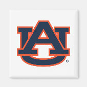 Auburn University Auburn UA Logo Magneet (Voorkant)