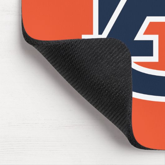 Auburn University Auburn UA Logo Muismat (Hoek)