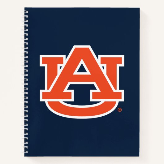 Auburn University Auburn UA Logo Notitieboek (Voorkant)