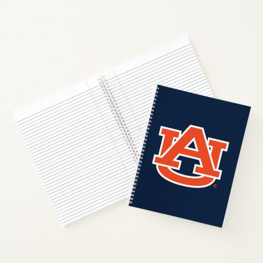 Auburn University Auburn UA Logo Notitieboek (Binnen)