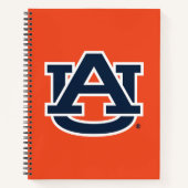 Auburn University Auburn UA Logo Notitieboek (Voorkant)