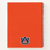 Auburn University Auburn UA Logo Notitieboek (Achterkant)