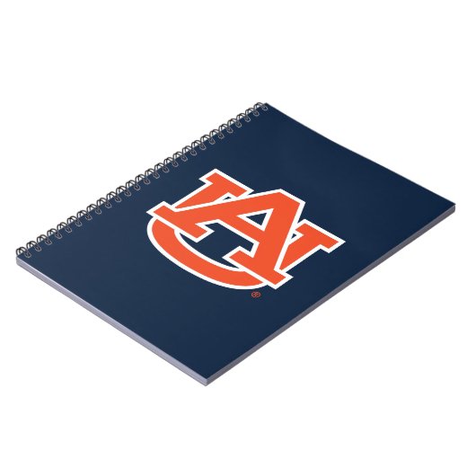 Auburn University Auburn UA Logo Notitieboek (Linkerzijde)