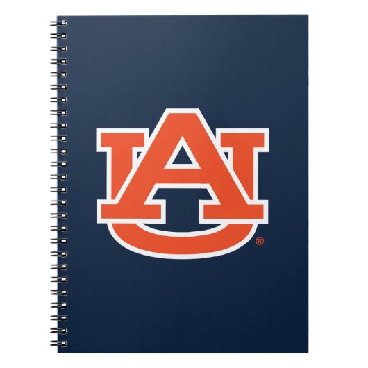 Auburn University Auburn UA Logo Notitieboek (Voorkant)