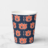 Auburn University Auburn UA Logo Papieren Bekers (Rechts)