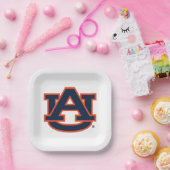 Auburn University Auburn UA Logo Papieren Bordje (Feest)