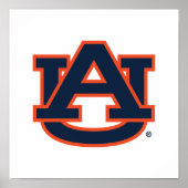 Auburn University Auburn UA Logo Poster (Voorkant)