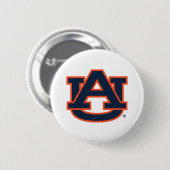 Auburn University Auburn UA Logo Ronde Button 5,7 Cm (Voorkant /achterkant)