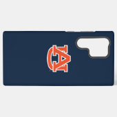 Auburn University Auburn UA Logo Samsung Galaxy Hoesje (Achterkant horizontaal)