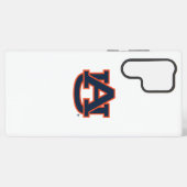 Auburn University Auburn UA Logo Samsung Galaxy Hoesje (Achterkant horizontaal)