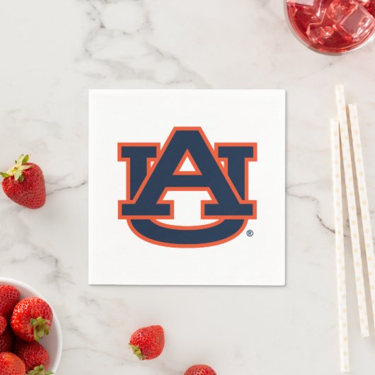 Auburn University Auburn UA Logo Servet (Insitu)