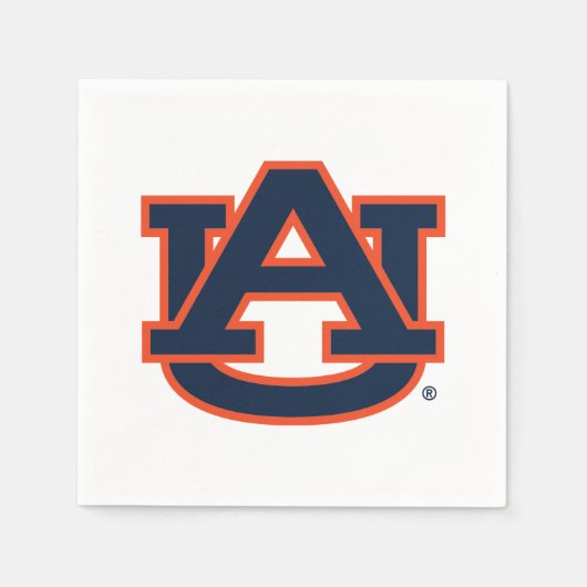 Auburn University Auburn UA Logo Servet (Voorkant)
