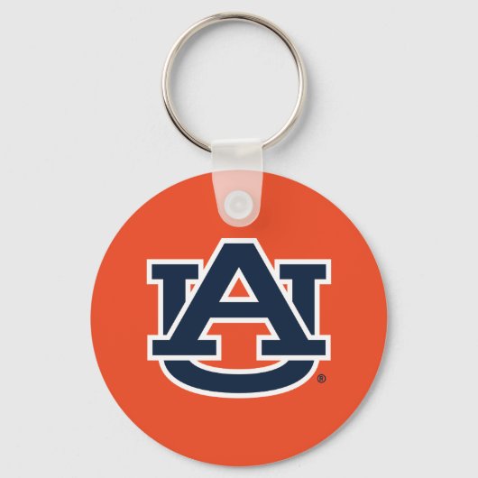 Auburn University Auburn UA Logo Sleutelhanger (Voorkant)