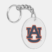 Auburn University Auburn UA Logo Sleutelhanger (Voorkant Links)