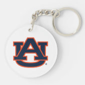 Auburn University Auburn UA Logo Sleutelhanger (Achterkant)