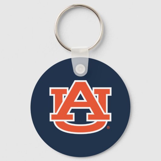 Auburn University Auburn UA Logo Sleutelhanger (Voorkant)