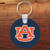 Auburn University Auburn UA Logo Sleutelhanger (Achterkant)