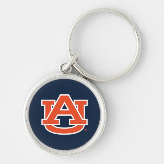 Auburn University Auburn UA Logo Sleutelhanger (Voorkant)