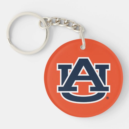 Auburn University Auburn UA Logo Sleutelhanger (Voorkant)