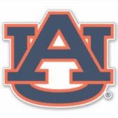 Auburn University Auburn UA Logo Sticker (Voorkant)