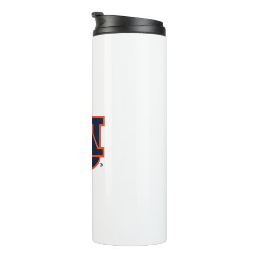 Auburn University Auburn UA Logo Thermosbeker (Geroteerd rechts)
