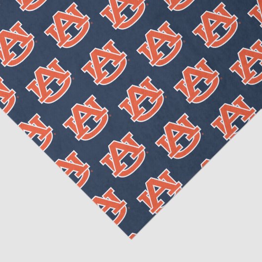 Auburn University Auburn UA Logo Tissuepapier (Detail)