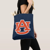Auburn University Auburn UA Logo Tote Bag (Dichtbij)