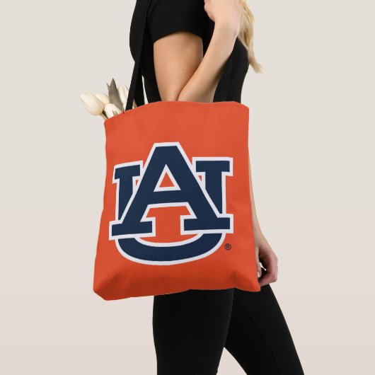 Auburn University Auburn UA Logo Tote Bag (Dichtbij)
