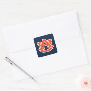 Auburn University Auburn UA Logo Vierkante Sticker