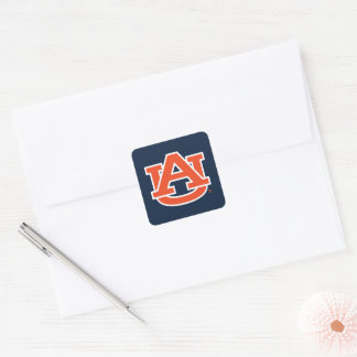 Auburn University Auburn UA Logo Vierkante Sticker