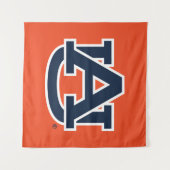 Auburn University Auburn UA Logo Wandkleed (Voorkant (horizontaal))