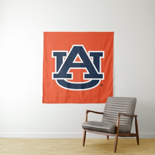 Auburn University Auburn UA Logo Wandkleed (In situ)
