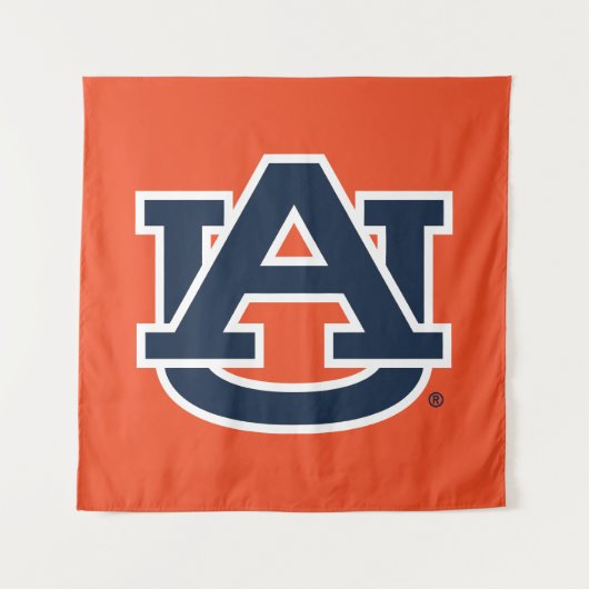 Auburn University Auburn UA Logo Wandkleed (Voorkant)